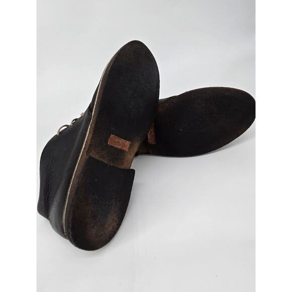 Seavees Three Eye Pebbled Leather Chukka Black Boot Dress Shoe Mens Sz 13 - Picture 7 of 12